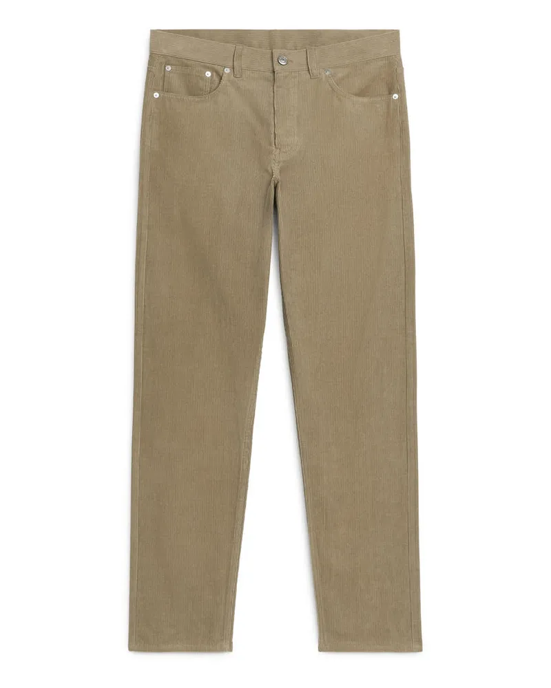 Arket Cordhose - Grün Hellgrün