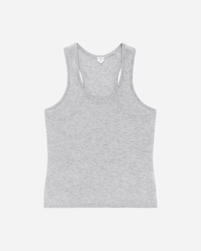 Arket Tanktop Aus Reinem Kaschmir -Grau Grau