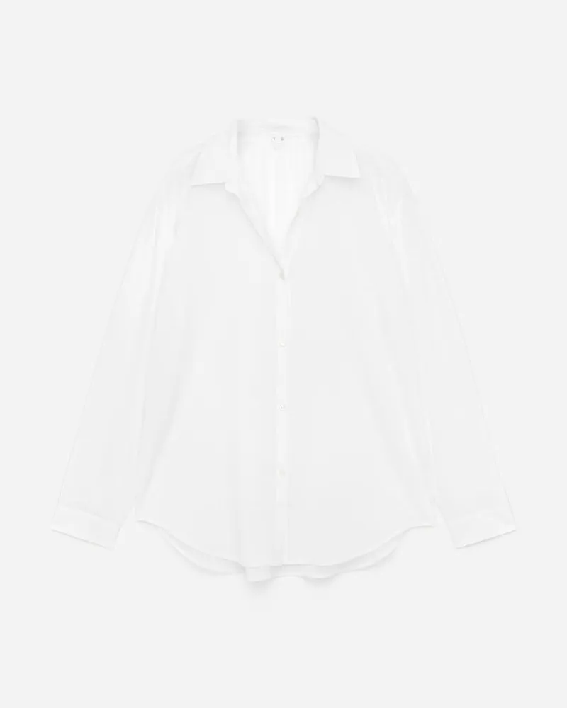 Arket Voilehemd -Weiß Weiß