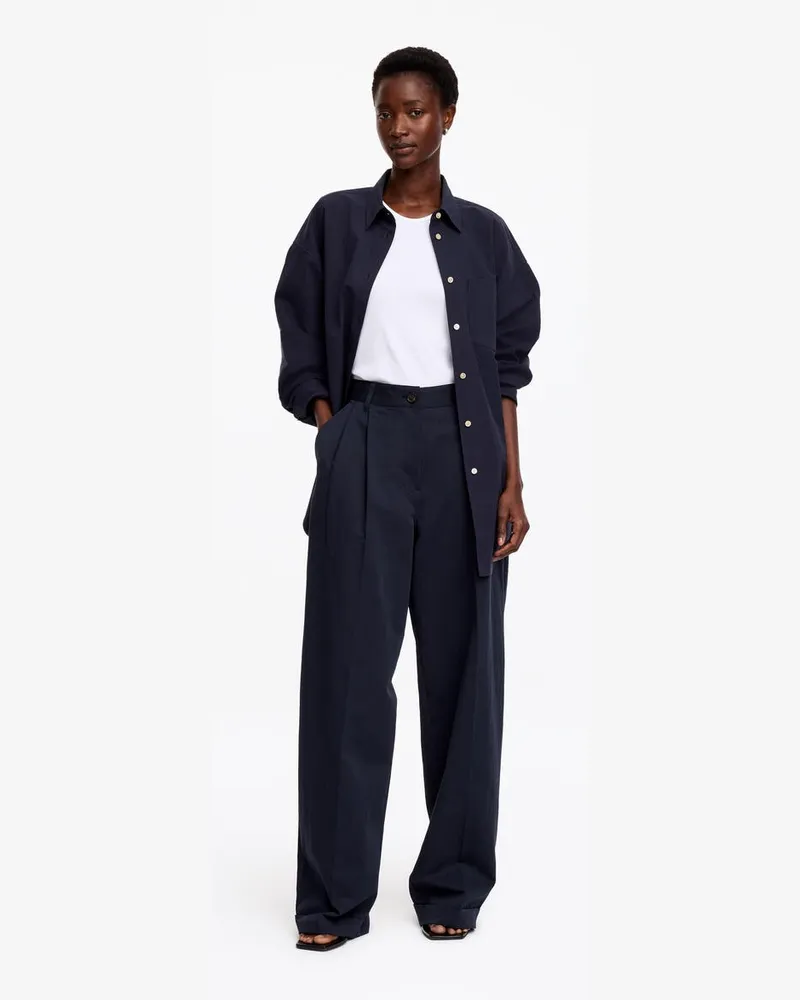 Arket Legere Chinohose -Blau Blau