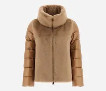 Cape Aus Nylon Ultralight Und Lady Alternative Fur - Frau Mäntel & Trenchcoats Camel