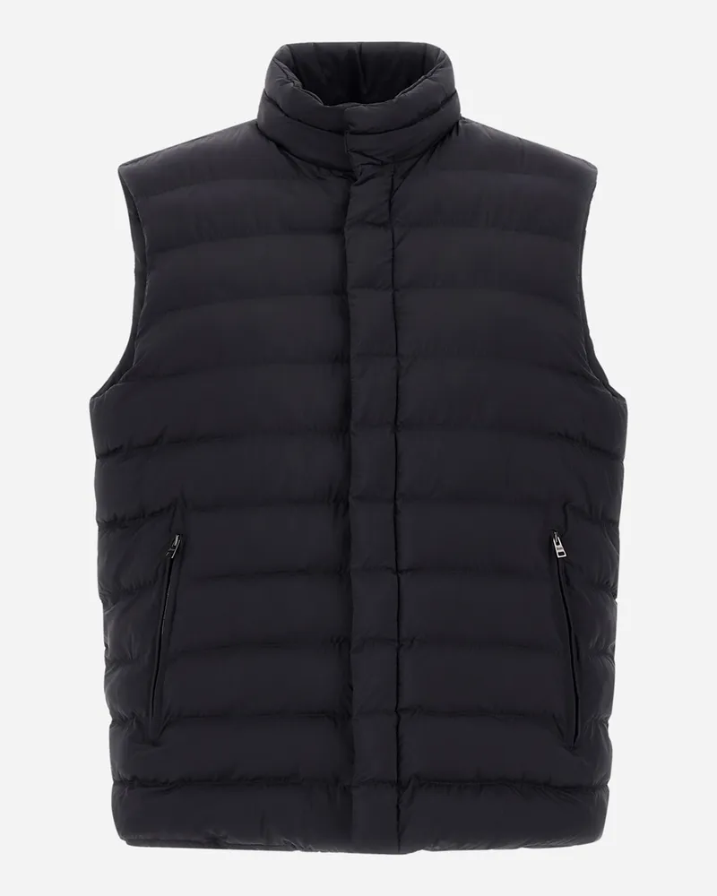 Herno Lo Smanicato - Mann Weste Marineblau Marineblau