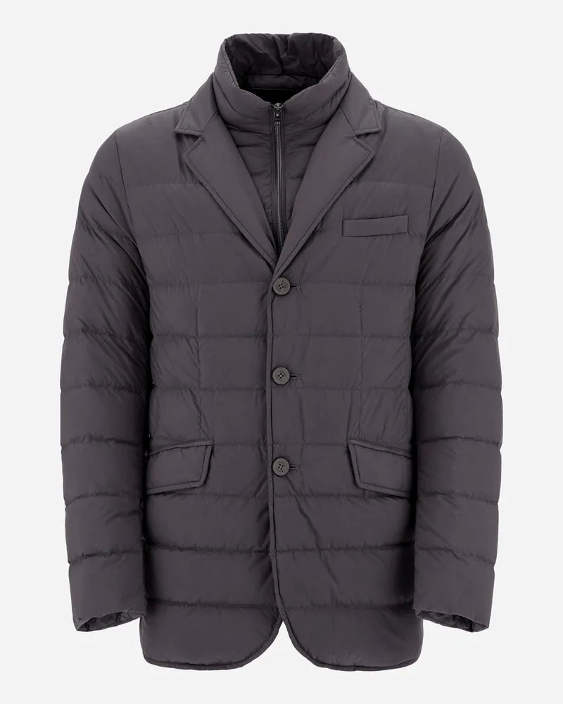Herno La Giacca - Mann Blazers Anthrazit Anthrazit