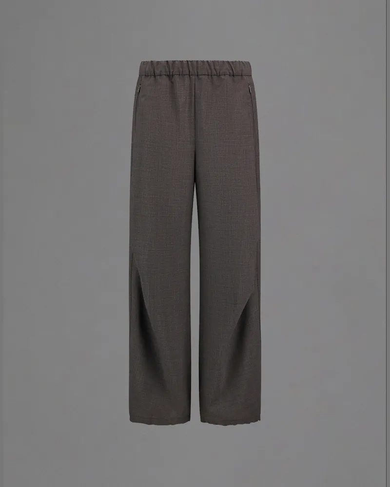 Herno Hose Laminar Aus Wool Touch -   Grau Grau