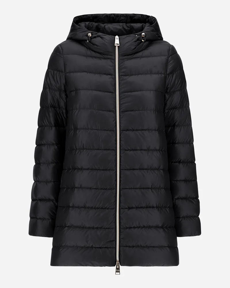 Herno A-form-jacke Resort Aus Nylon Ultralight - Frau A-shape Schwarz Schwarz