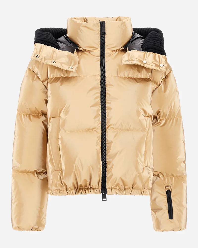 Herno Bomberjacke Aus Laminiertem Nylon - Frau Bomber Gold Gold