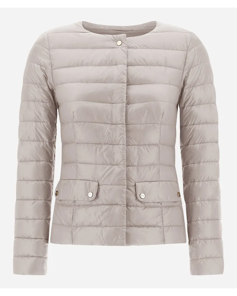 Herno Jacke Aus Nylon Ultralight Chantilly