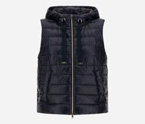 Weste Aus Nylon Ultralight Und Monogram Lurex