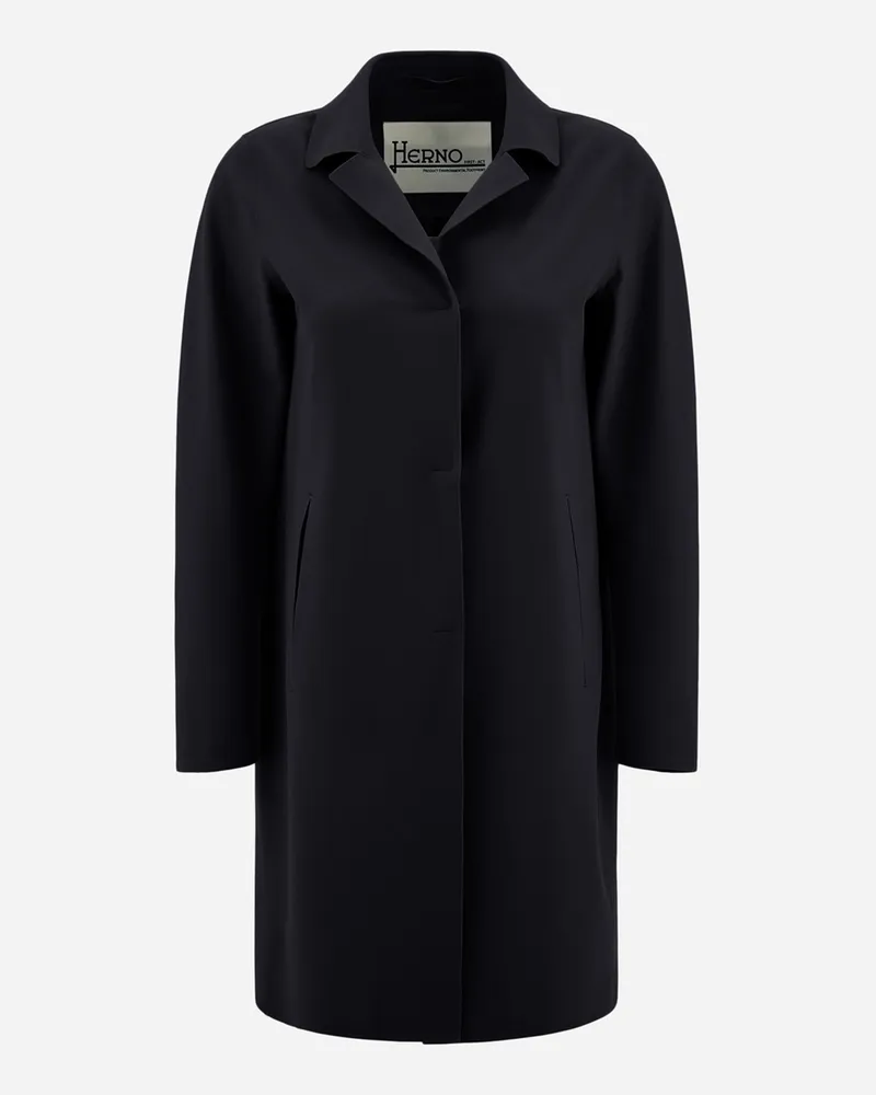 Herno Mantel Aus First-act Pef Schwarz
