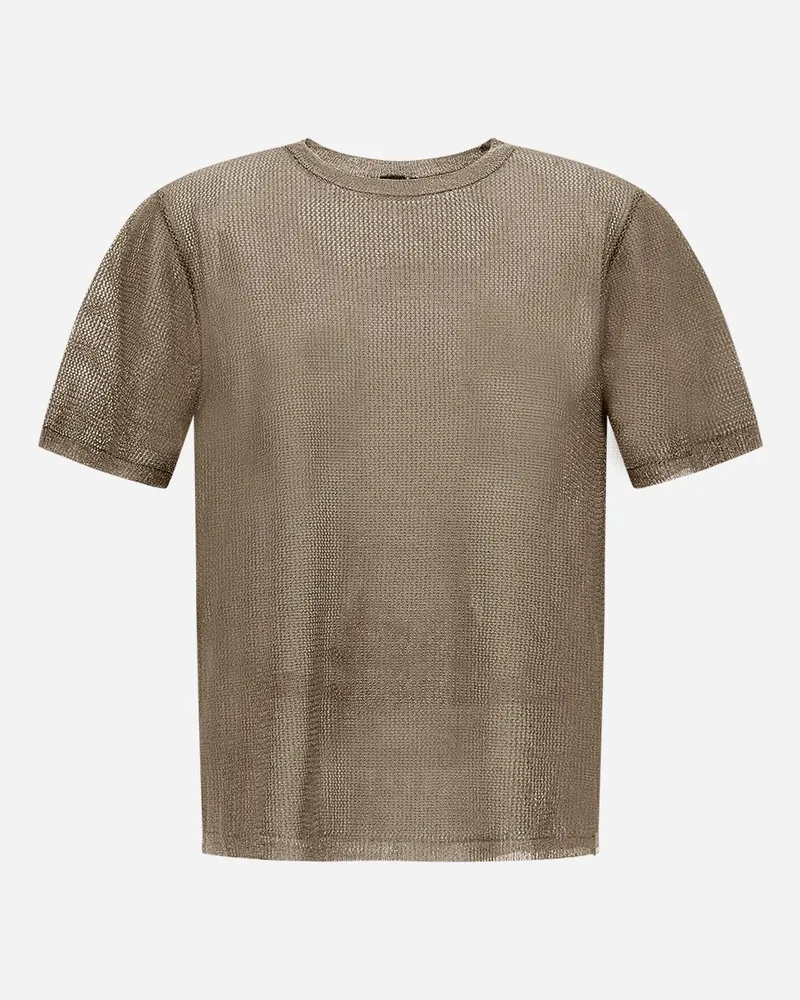 Herno T-shirt Aus Bright Summer Knit Chantilly