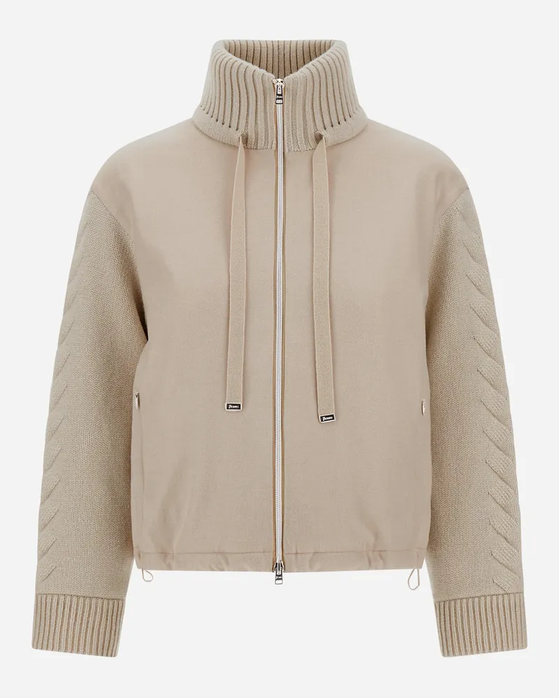 Herno Jacke Resort Aus Kaschmir Und Seide - Frau Pullover & Strickjacken Chantilly Chantilly