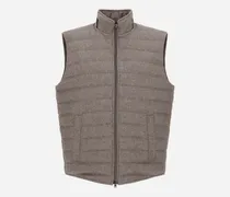 Weste Aus Kaschmir Und Seide