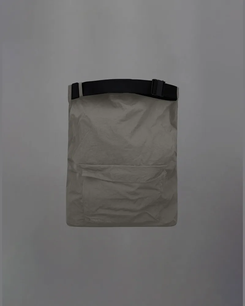 Herno Tasche Laminar Aus Tech-crincle Grau