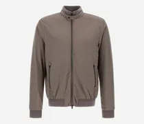 Bomberjacke Mit Hohem Kragen Aus Ecoage