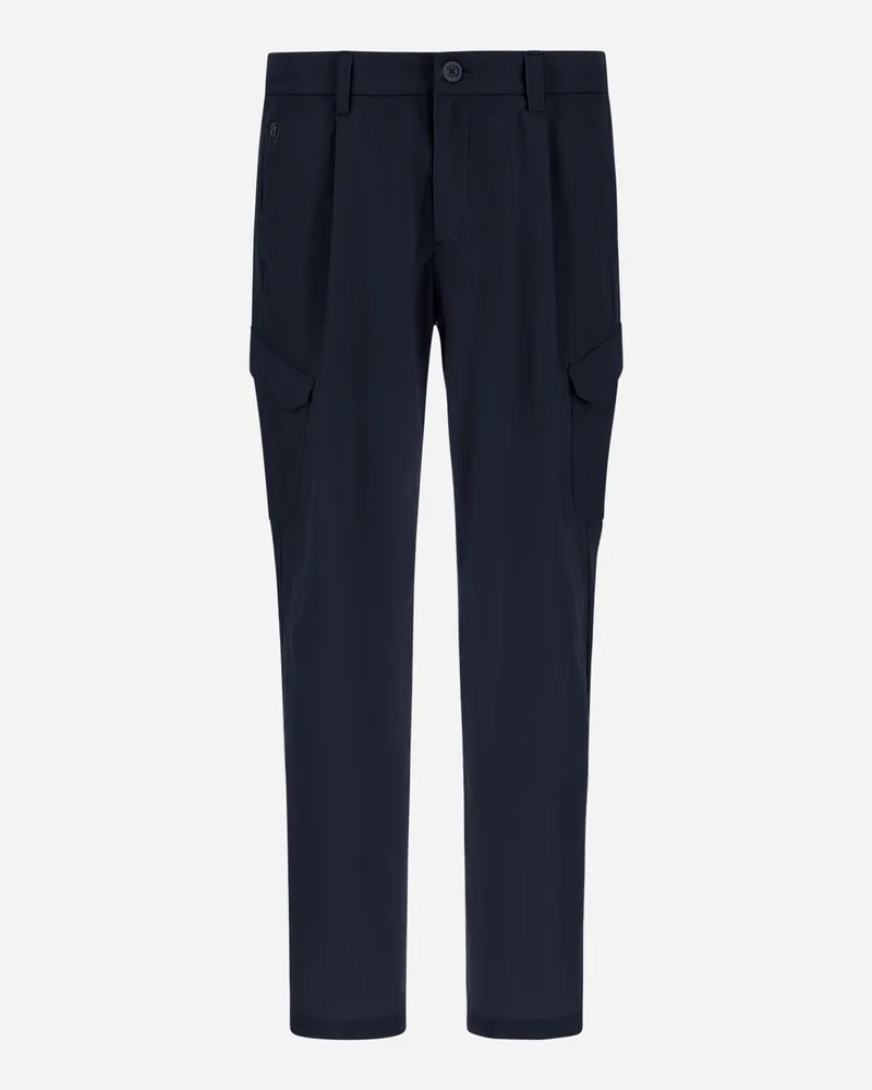 Herno Hose Aus Nylon Dive Marineblau