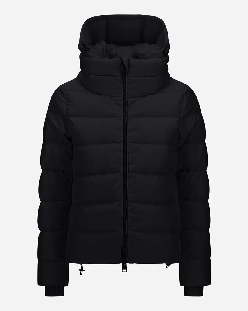 Herno Jacke Mit Stehkragen Aus Nylon Chamonix - Frau Capes Espresso-schwarz Espresso-schwarz
