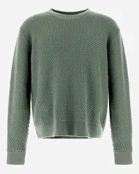 Herno Pulli Resort Aus Endless Operated Wool Olivgrün