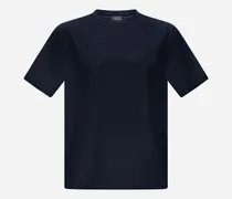 T-shirt Aus Superfine Cotton Stretch
