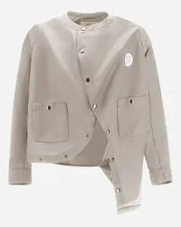 Herno Globe Jacke Aus Shiny Recycled Hellbeige