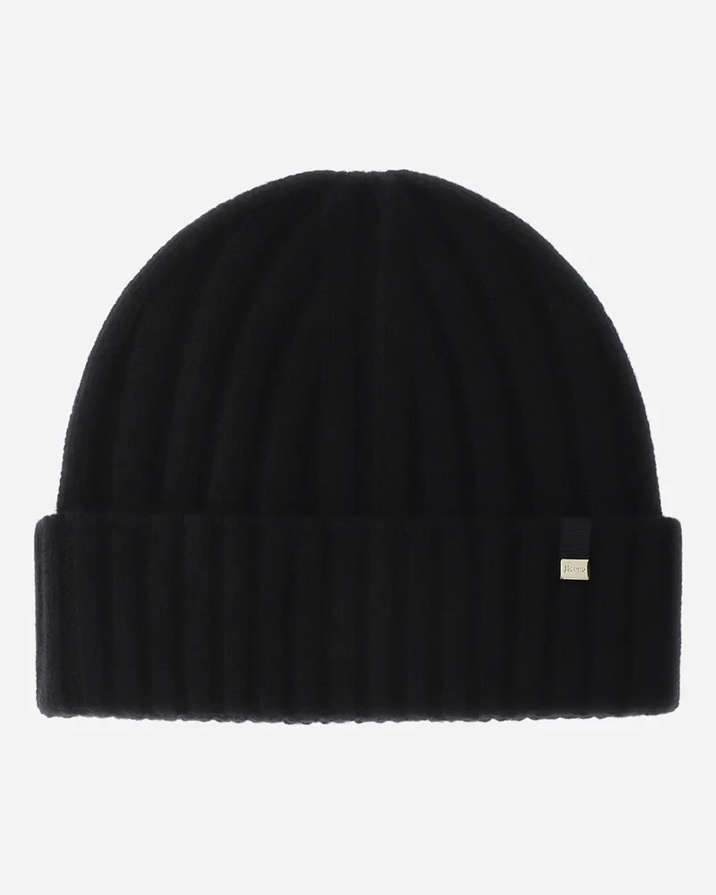 Herno Beanie Aus Kaschmir - Frau Hüte Schwarz Schwarz