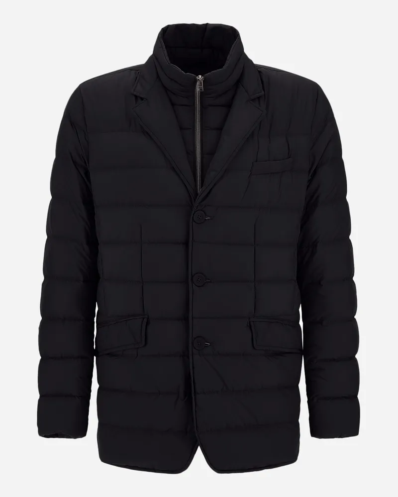 Herno La Giacca - Mann Blazers Schwarz Schwarz