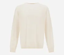 Pullover Aus Kaschmir - Mann Pullover & Strickjacken Weiß