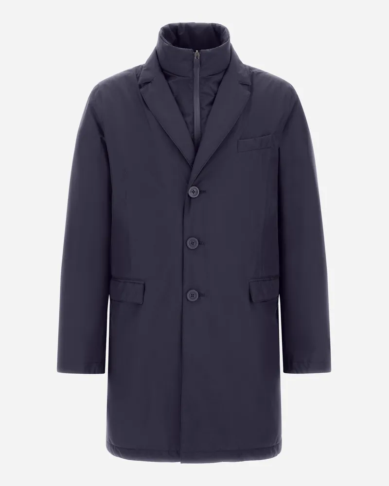 Herno Mantel Aus 2 Layers Gore-tex® - Mann Mäntel & Trenchcoats Blau Blau