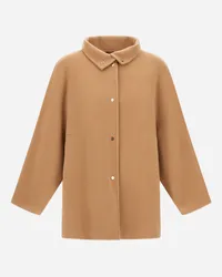 Herno Mantel Aus New Modern Wool Camel