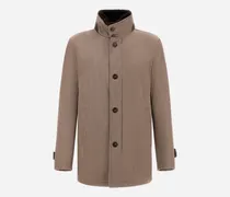 Kurzmantel Aus Hochwertiger Wolle - Mann Mäntel & Trenchcoats Helltaupe