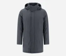 Winterjacke Aus New Business Und Nylon Ultralight - Mann Mäntel & Trenchcoats Grau