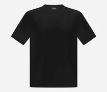 T-shirt Aus Superfine Cotton Stretch