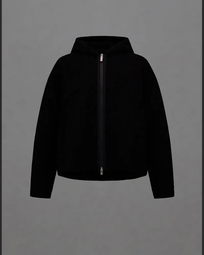 Herno Jacke Laminar Aus Technical Wool -   Schwarz Schwarz