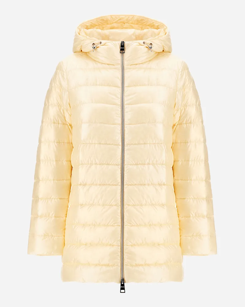 Herno A-form-jacke Resort Aus Nylon Ultralight - Frau A-shape Hellgelb Hellgelb