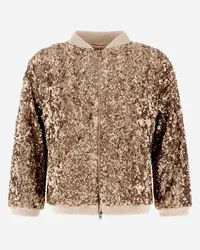 Herno Bomberjacke Resort Aus Shiny Expression Chantilly