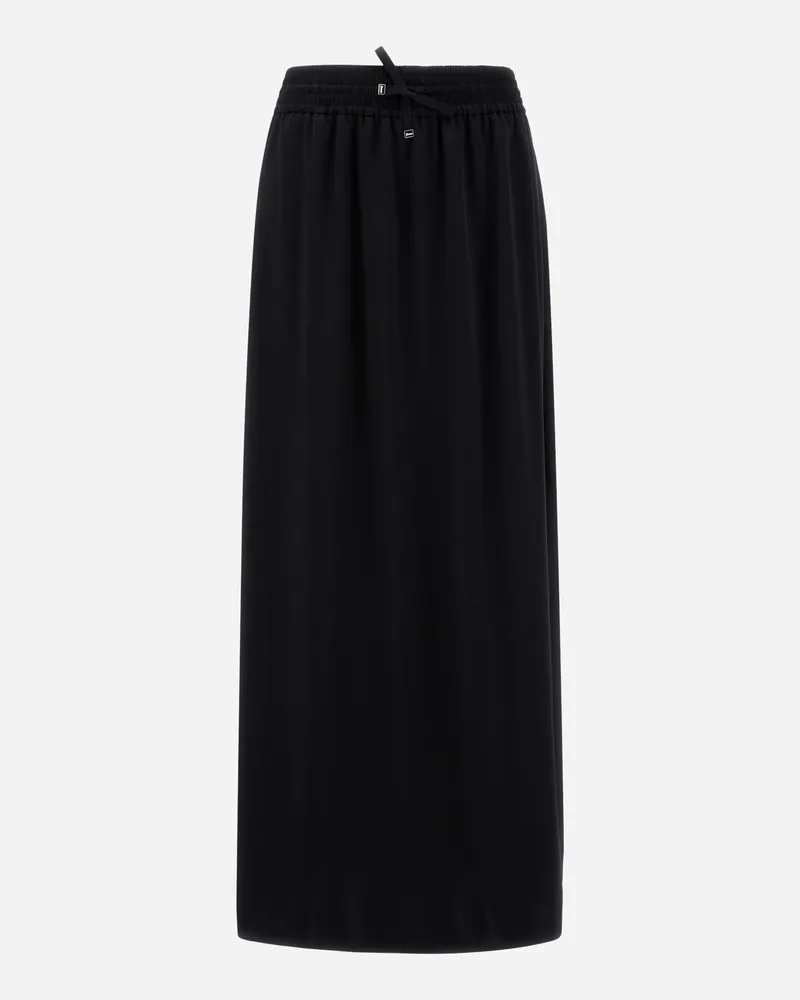 Herno Rock Aus Satin Schwarz