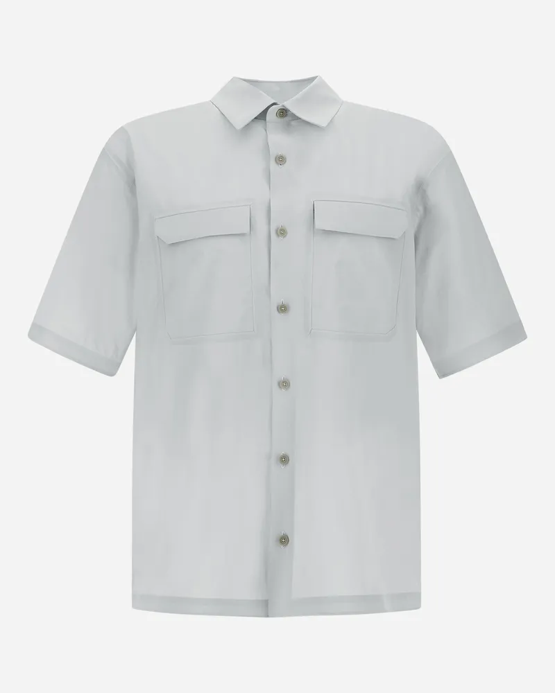 Herno Hemd Aus Tech Stretch Woven Eis