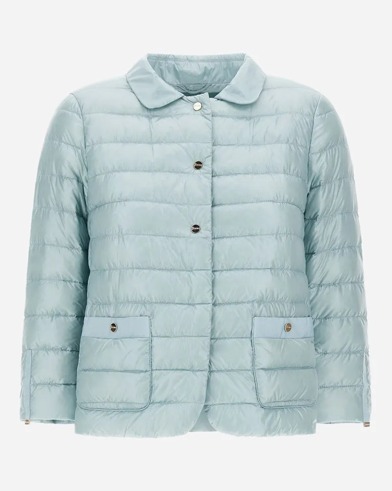 Herno Jacke Aus Nylon Ultralight Hellblau