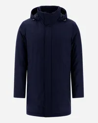 Herno Winterjacke Aus New Business Membranated Marineblau