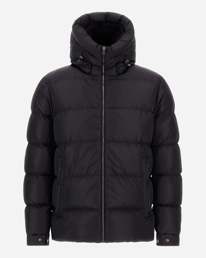 Herno Jacke Aus Nylon Absolute Black - Mann Parka & Jacken Schwarz Schwarz