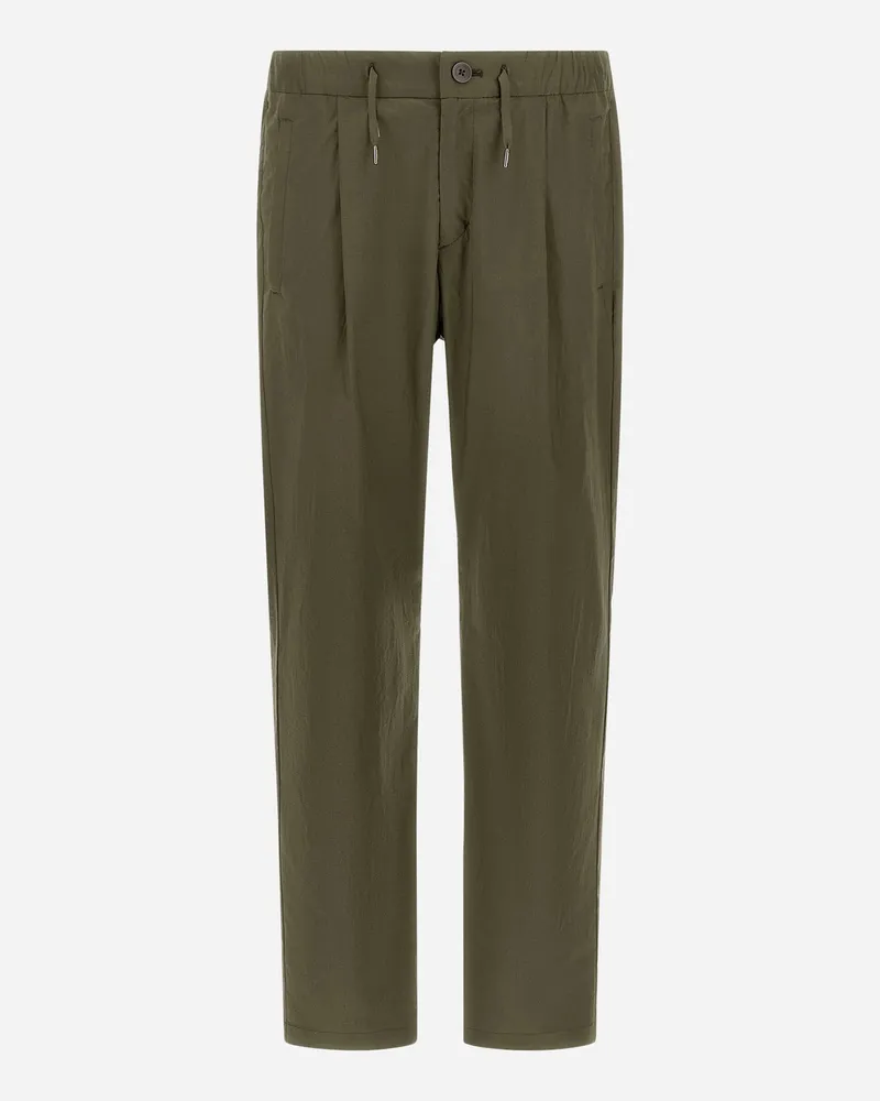 Herno Hose Aus Light Cotton Stretch Military