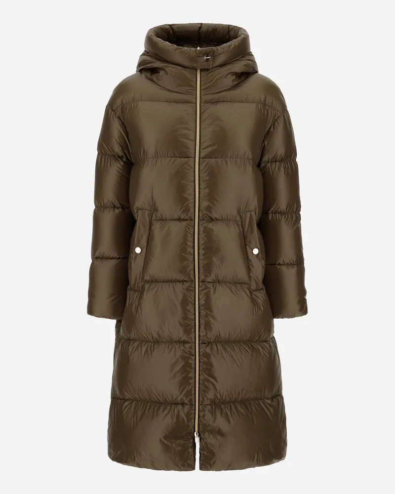 Herno Parka In Nylon Ultralight - Frau Capes Militärgrün Militärgrün
