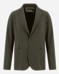 Herno Blazer Aus Non-washed Light Scuba Military