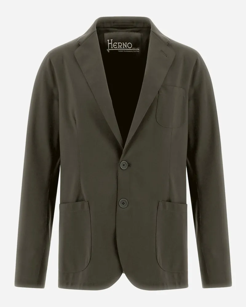 Herno Blazer Aus Light Scuba Military
