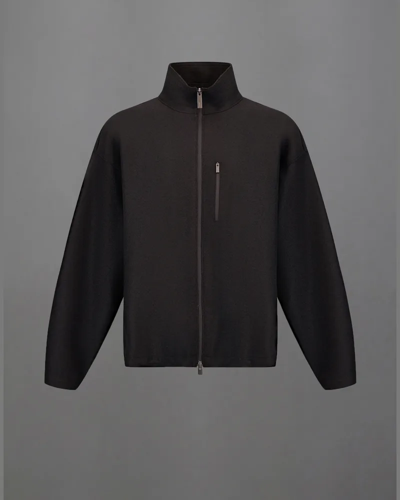 Herno Jacke Laminar Aus Compact Wool -   Grau Grau