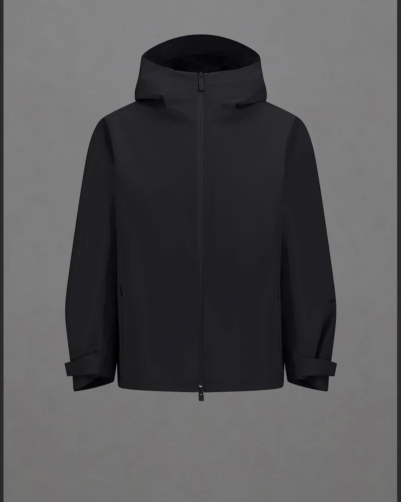 Herno Kurzer Parka Laminar Aus 3l Gore-tex® -   Schwarz Schwarz