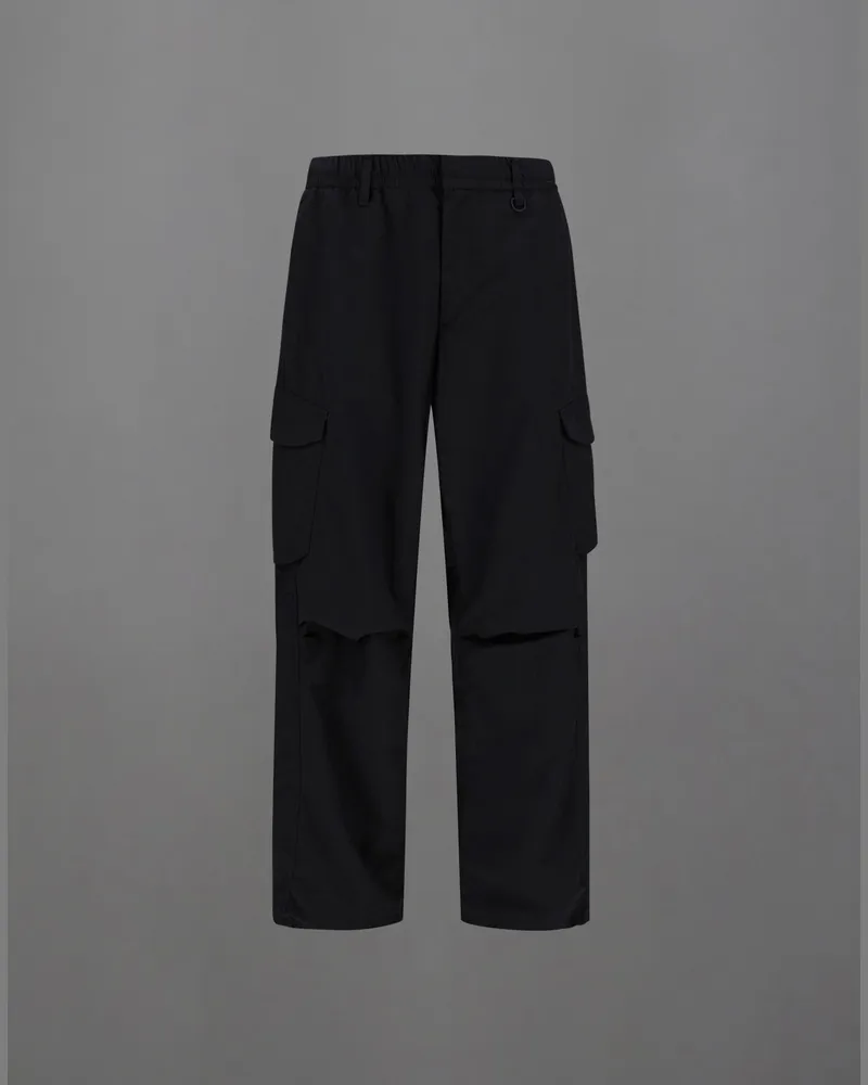 Herno Cargohose Laminar Aus Tech-popeline Schwarz