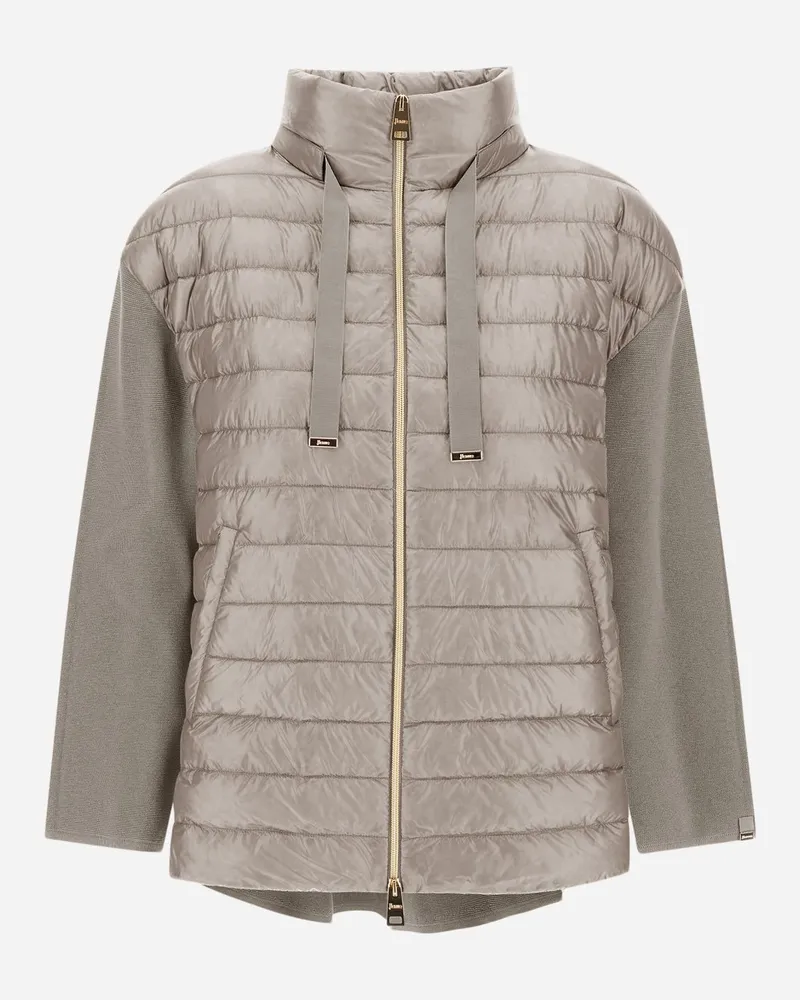 Herno Jacke Aus Eternal Cotton Und Nylon Ultralight Chantilly