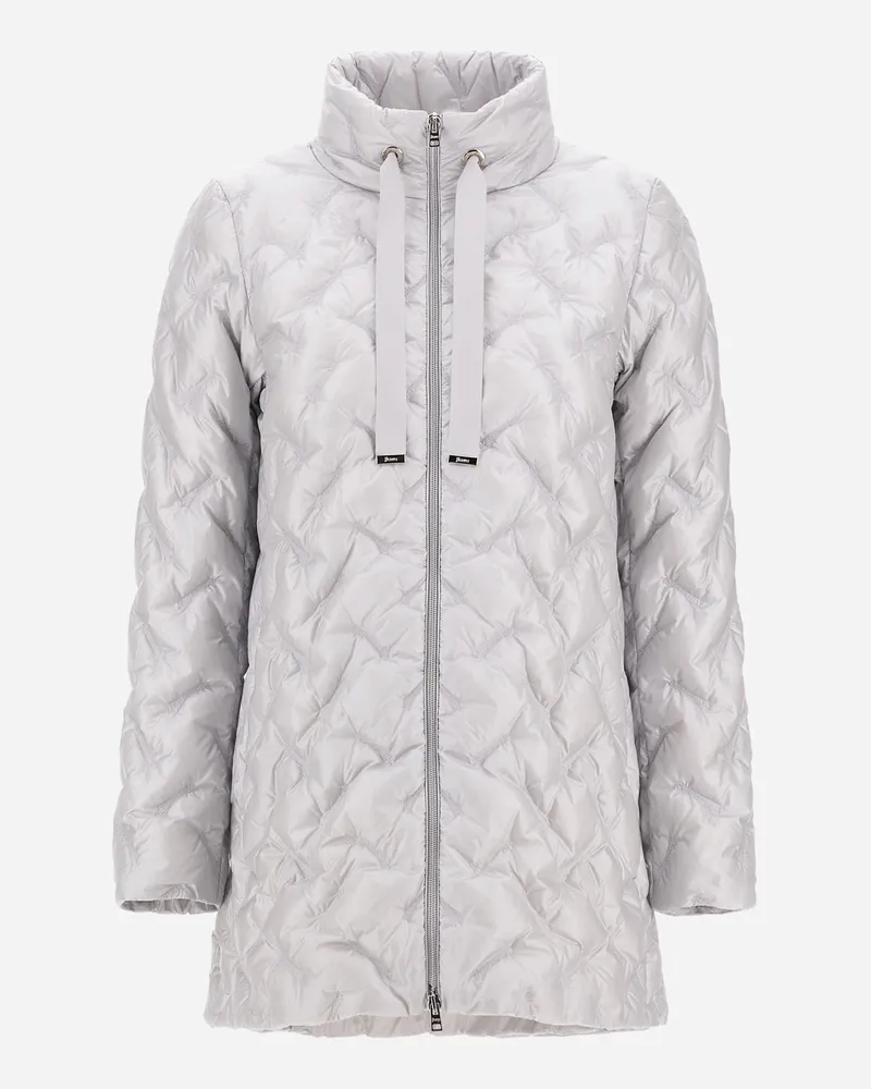 Herno A-form-jacke Resort Aus Nylon Ultralight - Frau A-shape Perlgrau Perlgrau