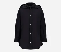 Parka Aus Ecoage Und Monogram Lurex