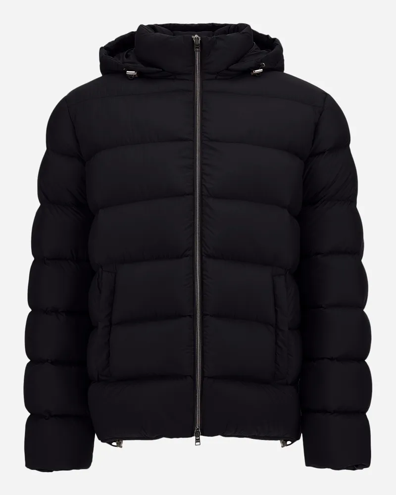 Herno La Giacca - Mann Parka & Jacken Schwarz Schwarz